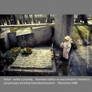 Katyn`s crime - Fight for the truth Warszawa 1988